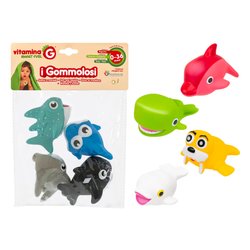 Set animali marini Gommolosi 4 pz VITAMINA G Assortito 05310
