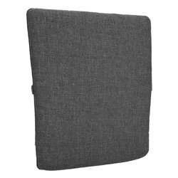 Cuscino seduta polipropilene RAJADA UK Grigio scuro 0666161 (44x48x3cm) Sfoderabile