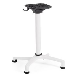 Basamento tavolo alluminio, nylon ELSA Bianco 0808045