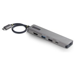 HUB 3 in 1 Gray 164B USBC MULTIPORT
