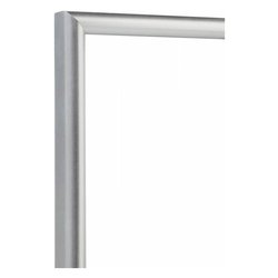 Cornice plastica (40x50cm) BASIC PLA STYLE Argento metallico PLA01 AA17