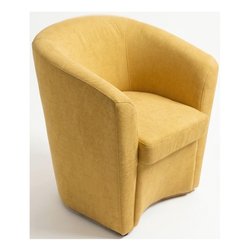 LUNA Poltrona Ocra Roma14