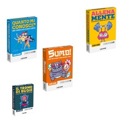 Carte gioco LUDOTECA Set carte gioco illustrate Assortito 118090