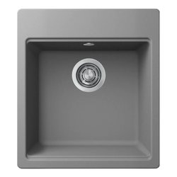 Lavello 1 vasca (45x51cm) TIME 102 Cemento Opaco LG210248