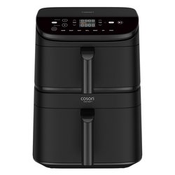 Friggitrice ad aria (7in1) 2630W (10,8Lt) Turbo Tower Black CAF DC121 AEUR