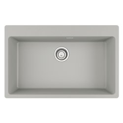 Lavello 1 vasca (78x50cm) Mrg 610 73 ftl MARIS Alluminio Opaco 114 0661 712
