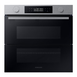 Forno incasso (76Lt) SERIE 4 NV7B45403BS Dual Cook Flex Inox classe A+ (L60cm)
