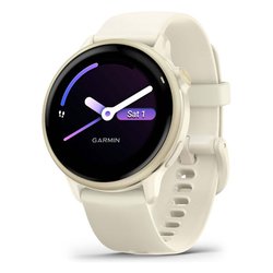 Smartwatch ( AMOLED ) VIVOACTIVE 6 Lunar Gold e Bone 42 mm 010 02985 01