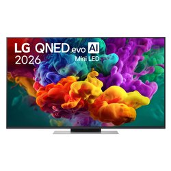 Tv 55" (MiniLED) WebOS SERIE QNED86B evo AI Charcoal black 55QNED86B6B API