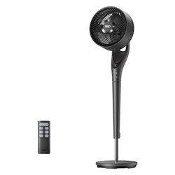 Ventilatore Pavimento TURBOPOLY Fan 154 Black DR HPF024 36W 3 pale