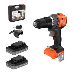 Trapano percussione (18V; 2 batterie; 2,5Ah) Brushless POWERCONNECT BLD783E2K QW