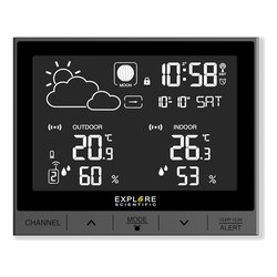 Stazione barometrica Mini Deluxe Gray WHS5000