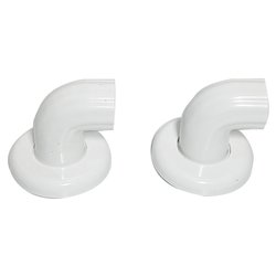 Supporto corrimano bagno set 2pz (8,5x8,4cm) portata max 120 kg FRIEND Bianco 104102