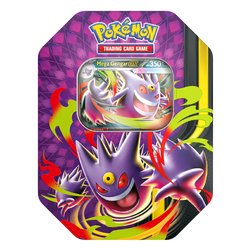 Carte gioco POKÉMON Tin da Collezione Mega Chiarodiluna Assortito PK10389 I