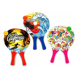 Set racchette Beach Tennis con palla TEO'S Assortito 52140