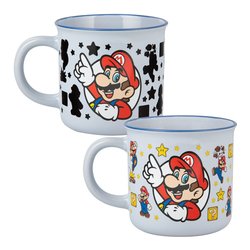 Tazza mug Ceramica (350ml) Stars Heat Change SUPER MARIO Heat Color Change PP15874NN