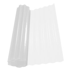 Lastra di copertura vetroresina ondulata (1m x 20m) 20 mq Neutro 221STXA00H100