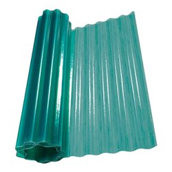 Lastra di copertura vetroresina ondulata (2m x 20m) 40 mq Verde 221STXA17H200