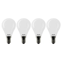 Set lampadine led goccia (4 pz - E14 - 600 lumen - 5 W - Bianco freddo) TUTTOVETROLED 58058