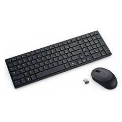 Tastiera e mouse PRO Compact Silent Black KM555 BLK ITA