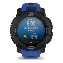 Smartwatch ( AMOLED ) INSTINCT 3 Black e Bolt blue 45 mm 010 02936 03