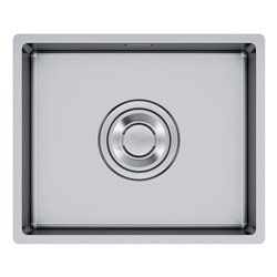 Lavello 1 vasca (54x45cm) Bdx 210 50 BOX DRAINMAX Inox Spazzolato 127 0755 460