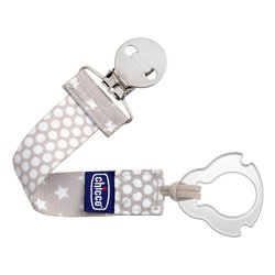 Porta succhietto Fashion clip nastro Sabbia 934140