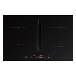 Piano cottura aspirante 4 zone cottura ARTIS Prima 80 F Black (80cm)