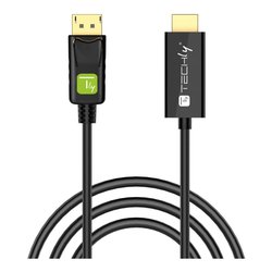 Cavo adattatore DisplayPort a HDMI Black 3m ICOC DSP H12 030