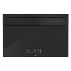 Piano cottura aspirante 4 zone cottura INNOVA Slim 80 A Black (80cm)