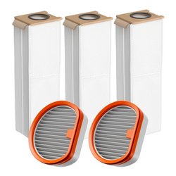 Sacchetto aspirapolvere (5pz) Set 3 Dust Bag + 2 HEPA Filter JX V500 007P