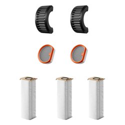 Sacchetto aspirapolvere (7pz) Set 3 Dust Bag + 4 HEPA Filter BV500020
