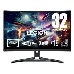 Lenovo Legion R32QC-30 Monitor PC 31,5" Quad HD VA 180 Hz (Nero)