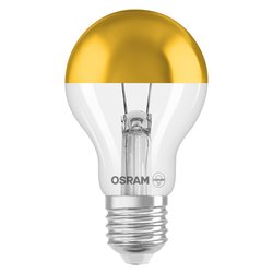 Lampadina led goccia (E27 - 700 lumen - 7 W - Bianco caldo) LED RETROFIT CLASSIC A MIRROR COB DIM Gold