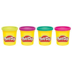 Pasta modellabile ( 4 vasetti 85 gr ) PLAY DOH G05125L0