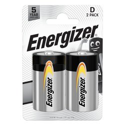 Batteria Torcia D Alcalina EVERYDAY (2pz)