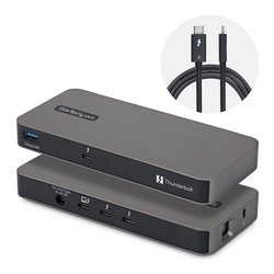 HUB 2 in 1 Thunderbolt 5 Gray 303UE TB5 HUB