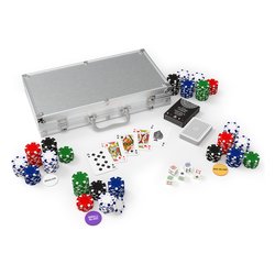 Carte gioco CARDINAL CLASSICS Poker set valigetta alluminio e fiches 6075919