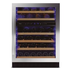 Cantinetta incasso 41 bottiglie PVZB 60 41 XR Inox classe F (L60cm)