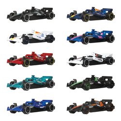 Set auto modelli 10 pz scala 1:64 F1 2025 HOT WHEELS JMM24