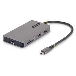 HUB 5 in 1 USB C 140W Gray 305B USBC MULTIPORT