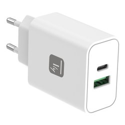 Caricabatterie USB Type-A, USB Type-C IPW USB 35WACG GaN White 625183