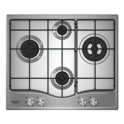 Piano cottura gas 4 zone PCN 643N T IX HA Inox (60cm)