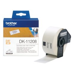 Image of Rotolo etichettatrice DK TAPE 400 Etichette grandi per indirizzi 38 x 90 mm bianco DK11208 cod094