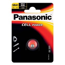 Batteria Ossido argento 384 392 (1pz) SR 41EL 1B