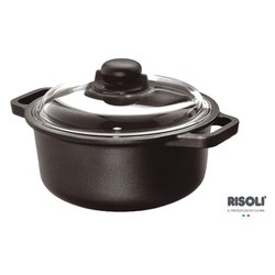 Casseruola Antiaderente (24cm) INDUCTION Nero 097IN 24TP