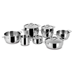 Batteria pentole Inox 11 pz EUFORIA Cromo lucido 010704600011