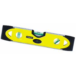 Livella manuale Torpedo (23 cm) bolla orizzontale, verticale, inclinata 45° 043511