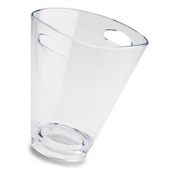 Secchiello portaghiaccio Metacrilato (20,7x21x26,5cm) per bottiglia IDEAL Trasparente 3024