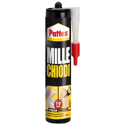 Colla montaggio MILLE CHIODI Original Avorio cartuccia per pistole 400 gr 1414668